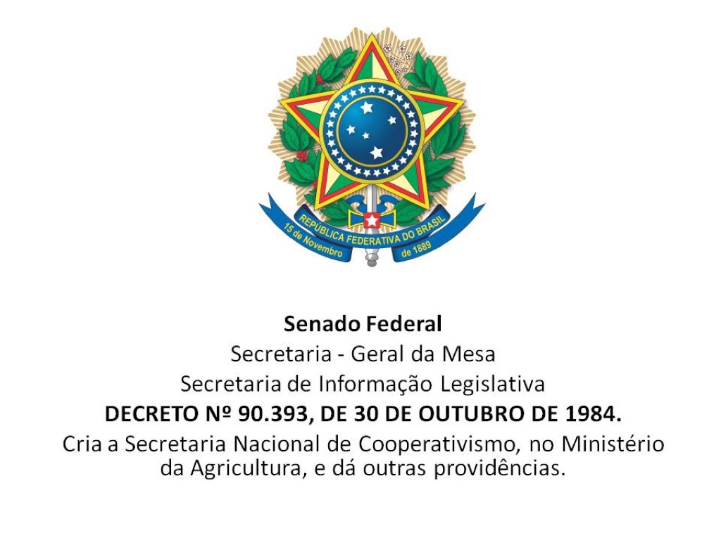Secretaria Nacional do Cooperativismo – SENACOOP