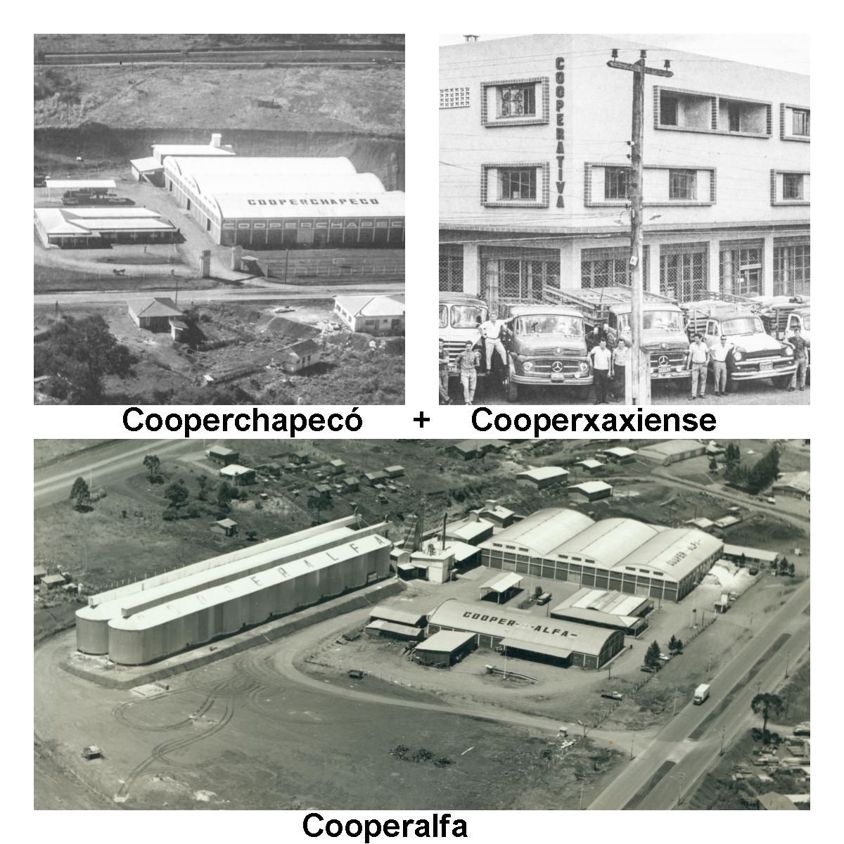 1974 União da Cooperchapecó com a Cooperxaxiense